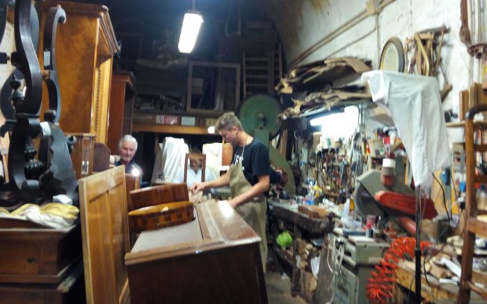 Learning the Art of Antiques Restoration in Florence