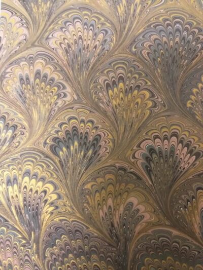 Florentine marbled paper