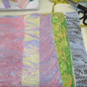 taller de papel marmoleado