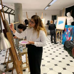 painting course in Italy