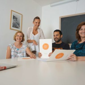 Italian language students in Sardinia