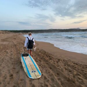 Cursos de italiano y surf