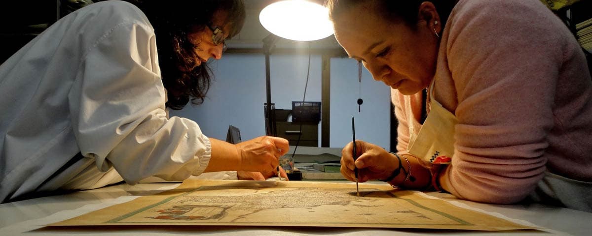 cursos de restauración de arte en Italia